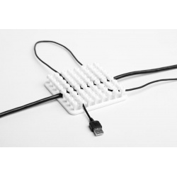 Cablox 8x8 Cable Management System 2-pack White