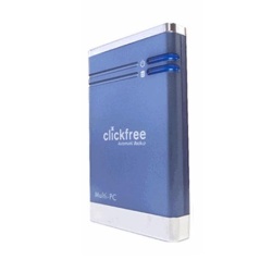 320GB ClickFree Portable Backup Drive HD325 (blue)
