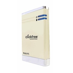 500GB ClickFree Portable Backup Drive HD525 (white)