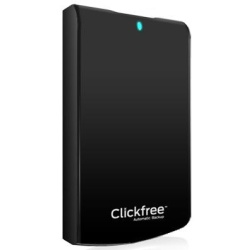 500GB Clickfree C2 Automatic Computer Backup Drive - USB3.0 Portable Edition