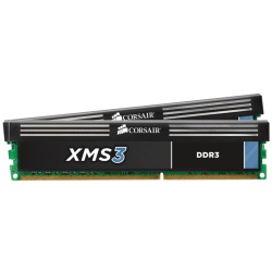 8GB Corsair XMS3 DDR3 1333MHz CL9 Dual Channel Memory Kit (2x4GB) PC3-10600