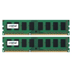 4GB Crucial DDR3 1066MHz PC3-8500 CL7 ECC Unbuffered Memory Upgrade Kit (2x2GB)