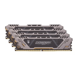 32GB Crucial Ballistix Sport AT DDR4 3000MHz PC4-24000 CL17 Quad Channel Kit (4x 8GB)