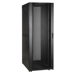 Tripp Lite 42U Rack Enclosure Server Cabinet - Threaded 10-32 Mounted Holes - Black