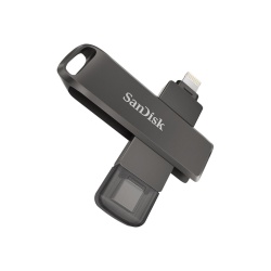 64GB SanDisk Luxe iXpand OTG Flash Drive - Black