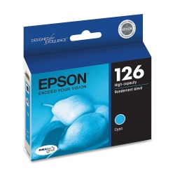 Epson 126 T126220 Cyan Ink Cartridge