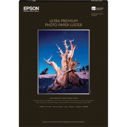 Epson Glossy A3 11.7x16.5 Ultra Premium Luster Photo Paper - 50 Sheets