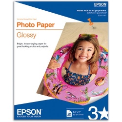 Epson Glossy 8.5x11 Photo Paper - 20 sheets