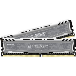 32GB Crucial BLS2K16G4D30BESB Ballistix PC4-24000 3000MHz Sport LT Dual Memory Kit (2 x 16GB) - Grey