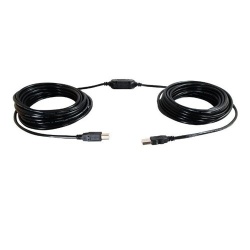 C2G 39FT USB Type-A Male to USB Type-A Female Active Extension Cable - Black