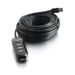 C2G 4FT USB Type-A Male to USB Type-A Female Extension Cable - Black