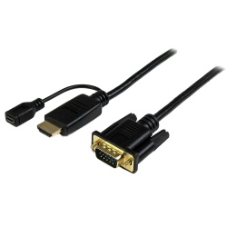 StarTech 6FT HDMI to VGA Active Converter Cable Adapter