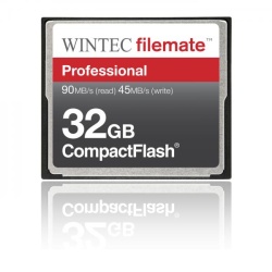 32GB FileMate CompactFlash Card Professional Series 600X Read Speed