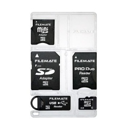 4GB FileMate Card-It-All Universal Memory Card Adapter Kit (microSDHC + 4 adapters)