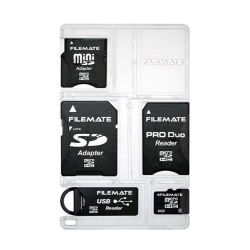 8GB FileMate Card-It-All Universal Memory Card Adapter Kit (microSDHC + 4 adapters)