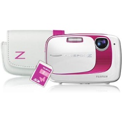 Fuji Finepix Z37 10.0mp digital camera, 3x optical zoom (sweet candy) + 2GB SD card and camera case