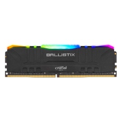8GB Crucial Ballistix RGB 3200MHz PC4-25600 CL16 1.35V DDR4 Memory Module - Black