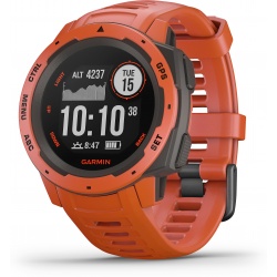 Garmin Instinct Rugged GPS Watch – Red