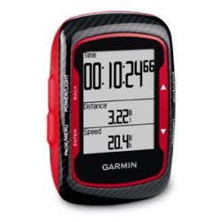 Garmin Edge 500 Black/Red GPS-enabled cycling computer with Premium HRM+Cadence Sensor