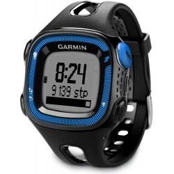 Garmin Forerunner 15 Black/Blue GPS Running Watch (010-01241-10)