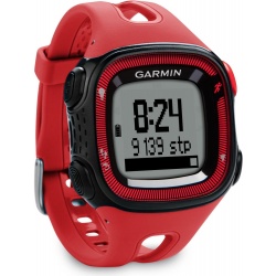 Garmin Forerunner 15 Red/Black GPS Running Watch (010-01241-11)