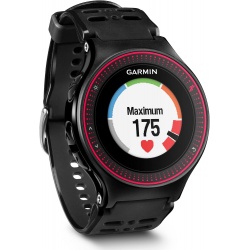 Garmin Forerunner 225 Black/Red GPS Running Watch with HRM (010-01472-11)