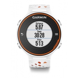 Garmin Forerunner 620 Orange/White Advanced GPS Running Watch (010-01128-11)