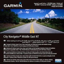 Garmin Map Middle East City Navigator NT (microSD/SD card)