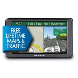 Garmin Nuvi 2495LMT GPS Satnav 4.3-inch screen European maps, Voice activation, 3D traffic, Lifetime maps and traffic, Guidance 2, Lane Assist