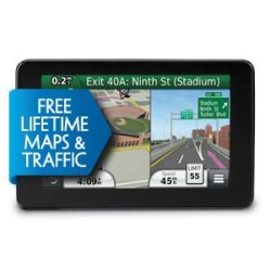Garmin Nuvi 3590LMT GPS Satnav 5-inch screen European maps, Voice activation, Lifetime 3D traffic, Lifetime maps and traffic, Guidance 2, Lane Assist