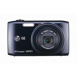 GE J1470S 14.1 Megapixel Digital Camera, 7X Optical Zoom, Panorama (Black)