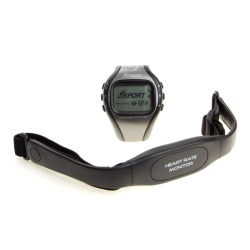 GPS Fitness Training Watch with Heart Rate Monitor, training software, bike mount - GH-625M