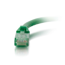 C2G 27172 Cat6 550MHz Snagless 7ft Networking Cable - Green 
