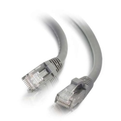 C2G 27130 Cat6 550MHz Snagless 1ft Patch Networking Cable - Grey