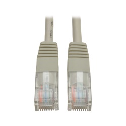 C2G Cat5E 10ft Snagless Unshielded Network Patch Cable - Grey