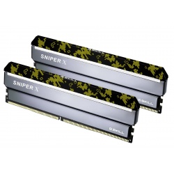 32GB G.Skill DDR4 3200MHz Sniper X PC4-25600 CL16 Dual Channel Kit (2x 16GB) Digital Camo