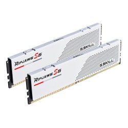 32GB G.Skill DDR5 Ripjaws S5 5600MHz CL36 Dual Channel Kit 2x 16GB White