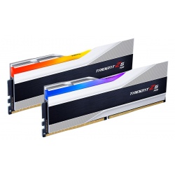 64GB G.Skill DDR5 Trident Z5 RGB 6000MHz CL30 1.40V Dual Channel Kit 2x 32GB Silver