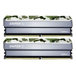 32GB G.Skill DDR4 2400MHz Sniper X PC4-19200 CL17 Dual Channel Kit (2x 16GB) Classic Camo