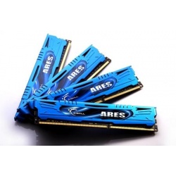 16GB G.Skill DDR3 PC3-17000 2133MHz Ares Series Low Profile (9-11-20-28) Quad Channel kit