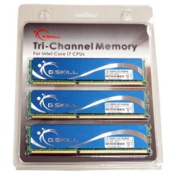 6GB G.Skill DDR3 PC3-12800 (1600MHz) CL8-8-8-21 Triple Channel kit HK Series
