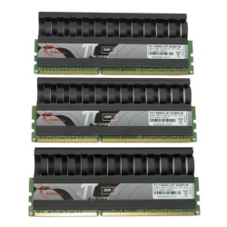 3GB G.Skill DDR3 PC3-12800 1600MHz PI Black Series (8-8-8-21) Triple Channel kit