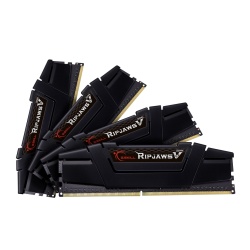 32GB G.Skill DDR4 PC4-25600 3200MHz Ripjaws V for Intel Z170 / X99 CL16 Quad Channel kit (4x8GB)