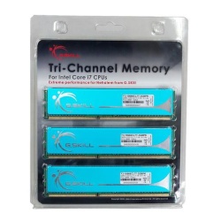 6GB G.Skill DDR3 PC3-10666 (1333MHz) CL7-7-7-18 Triple Channel kit PK Series