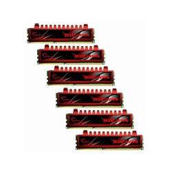 24GB G.Skill DDR3 PC3-10666 1333MHz Ripjaw Series (9-9-9-24) Triple Channel kit 6x4GB