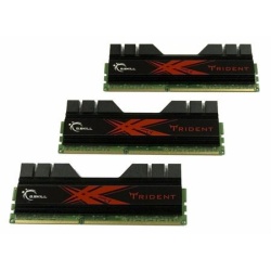 6GB G.Skill DDR3 PC3-16000 2000MHz Trident Series (9-9-9-24) Triple Channel kit