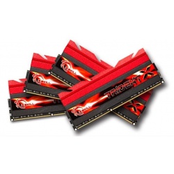 32GB G.Skill DDR3 PC3-21300 2666MHz TridentX CL11 (11-13-13-35) Quad Channel kit + Cooling fan
