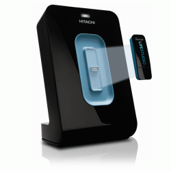 1TB Hitachi Lifestudio DeskPlus external hard drive USB2.0 + 4GB USB drive with auto-sync