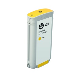 HP 728 Ink Cartridge 130ml Yellow