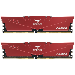 32GB Team Group Vulcan Z  DDR4 3200MHz CL16 Dual Channel Memory Kit (2 x 16GB) - Red